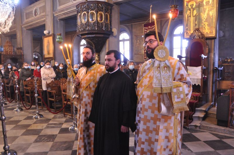 Χειροτονία διακόνου στήν Μητρόπολή μας